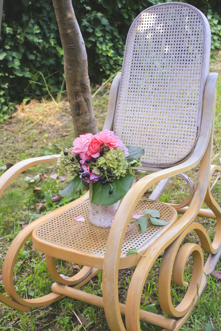 CreaMariCrea: Sedia a dondolo shabby chic shabby chic CreaMariCrea: Sedia a dondolo shabby chic shabby chic